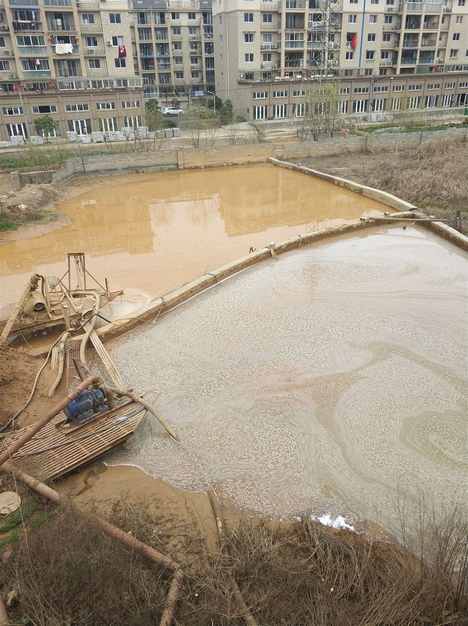 汕头沉淀池淤泥清理-厂区废水池淤泥清淤